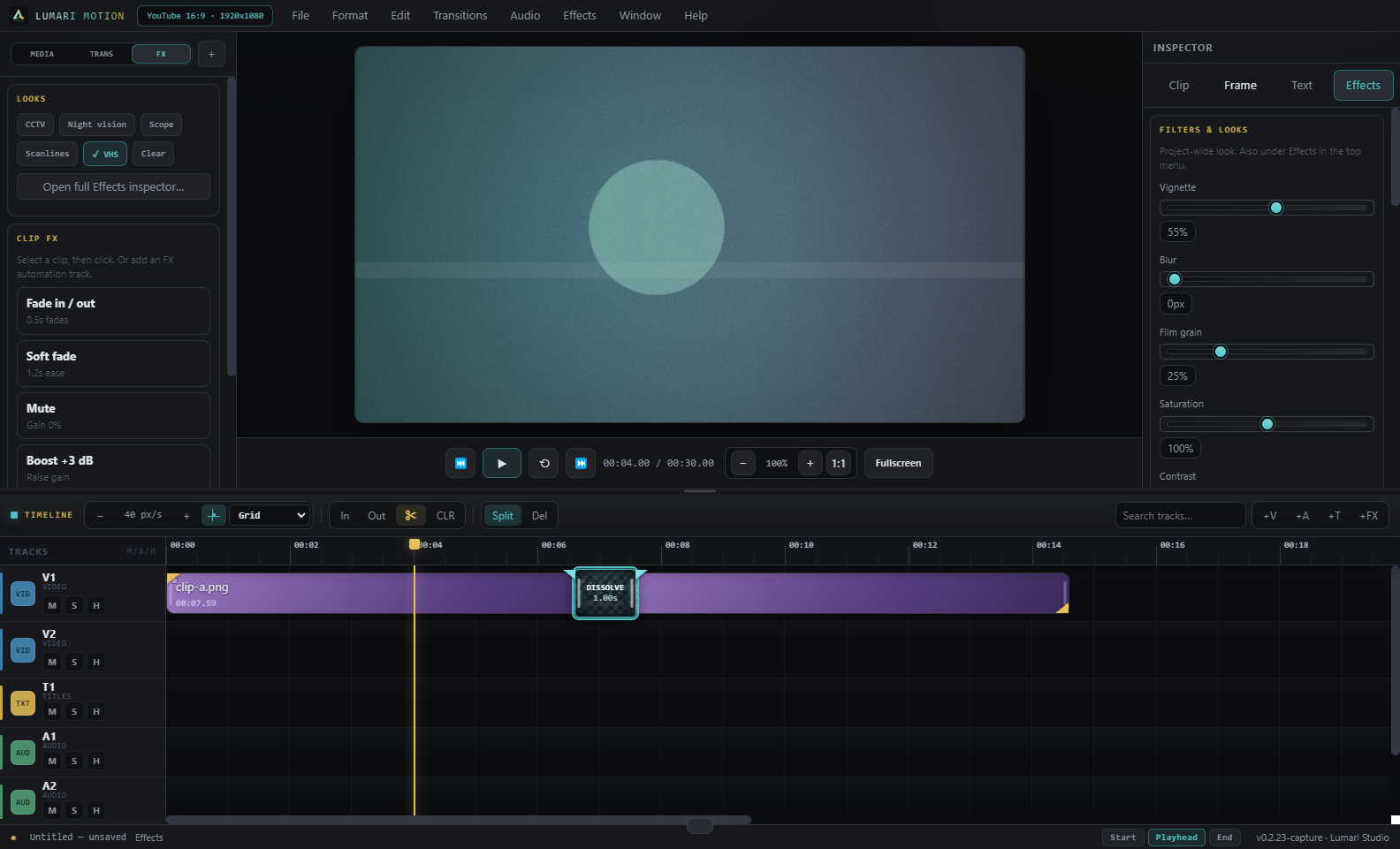 Lumari Motion keyframe automation and looks